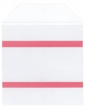 PP Wallet with Flap & 2 Adhesive strips 100 Pack