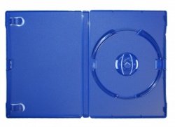 VP PP DVD Case Solid Blue 14mm