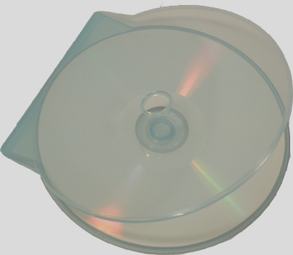 Genuine Clamshell Transparent Clear case for single CD/DVD..Box of 50