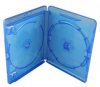 Amaray Blu-ray case to hold TWO discs face on face 15mm size case Unit of 10