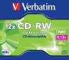 Verbatim CD-RW 80 minute Data REWRITABLE 12x in Jewel Case PK10