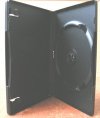 FORTIS DVD case SINGLE BLACK.10% heavier than Amaray (Unit of 50)